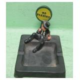Vintage Wilton Cast Iron Drunk Man Ashtray