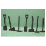 Vintage Metal Miniature Dollhouse Garden Tools