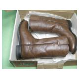 Vintage Justin Tan Corona Roper Boots - Size 6.5B