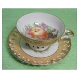 Fine China Cup & Saucer - Made In Japan