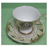 LM Royal Halsey Very Fine China Cup & Saucer