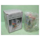Plastic Golf Beer Mug With Tees In Box