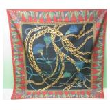 30 X 30 Gerard LY Paris Silk Scarf