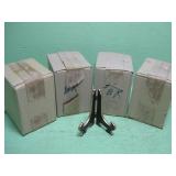 48 Black & Gold 3" Easel Display Stand Holders