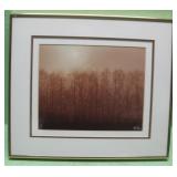 15 X 13 Framed River Fog Photography Print