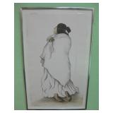 1977 R.C. Gorman Pencil Signed & Numbered Print