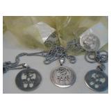 Seven Key Of Life Pendant Necklaces