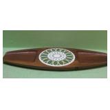 MCM Sere Wood Carved Tray