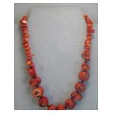 Bamboo Coral Necklace