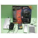 USB Hub Kit, Battery Chargers, Keyboard & Remote