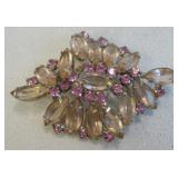 Multi Stone Fashion Jewelry Brooch / Pin