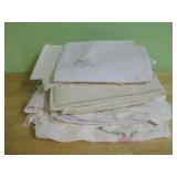Assorted Needlepoint Linens - Some Stains