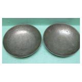 Pair Chinese Brass Trinket Bowls