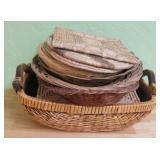 Assorted Woven Baskets & Mats