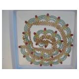 Multi Stone Beaded Necklace In Case