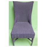 Vintage Wicker Chair - Painted