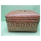 12 X 12 Hand Woven Bamboo Cushion Box