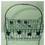 18 X 10 X 22 Metal Magazine Rack