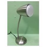 16' Stainless Steel Adjustable Table Lamp