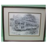 New Orleans Street Car Framed Print - 16 X 13