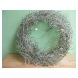 Six 24' Diameter Light Up Wreaths - See Info