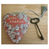 Rachael Taylor 'Give Thanks' Decorative Heart