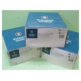 Three Boxes Business Source Manila File Pockets
