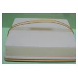 Tupperware Three Piece Dessert Caddy