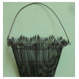 Southern Living Metal Wall Basket
