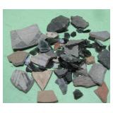 Primitive Pottery Shards & Scraping Tool