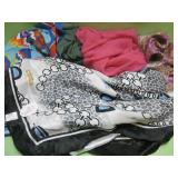 Six Assorted Scarves