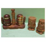 Two Souvenir Salt & Pepper Sets