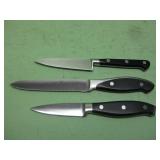 Three Assorted J.A. Heckles International Knives