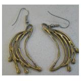 Artisan Made Brass Earrings