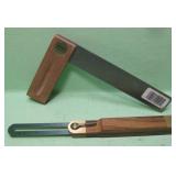 Maves Try Square & Crown Tools Rosewood T-Level