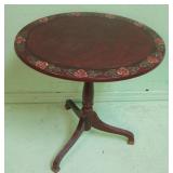 19 X 15 X 21 Flip Top Wood Side Table