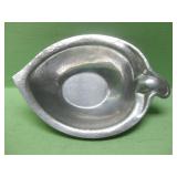 Cellini Craft Handmade Argental Leaf Serving Bowl