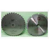 Two 10' Saw Blades