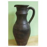 17.5 Handled With Spout Pottery Vase