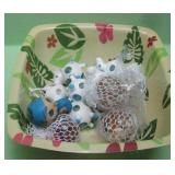 Bowl With Eleven Assorted Squeeze / Squish Toys