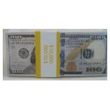 NIP One Hundred $100 Bills Of Motion Picture Money