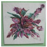 12 X 12 Debra Krobeth Indian Paintbrush Painting