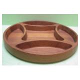 Dansk International Wood Divided Serving Tray