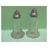 Two Vintage 5.5' Salt & Pepper Shakers