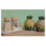 Two Sets Of Vintage Salt & Pepper Shakers