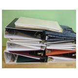Assorted Binders, Some Copy Paper  & Envelopes