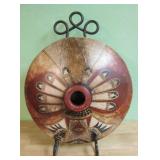 18' Diameter Southwest  Pot On Cast Iron Stand