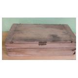 12 X 6 X 3 Vintage Irwin Auger Bit Co. Wood Box