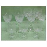 Assorted Size and Style Wine Glasses