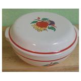Vintage Bake Oven Covered Casserole Dish